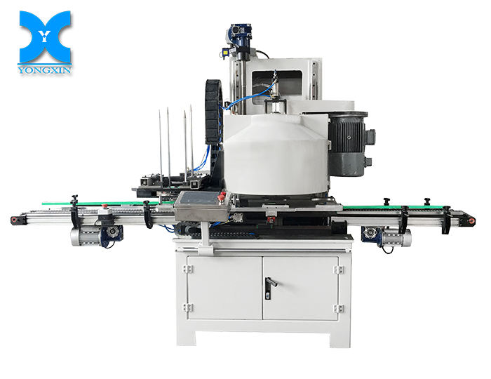 山東自動落蓋 六輪大圓罐10-20L自動封罐機